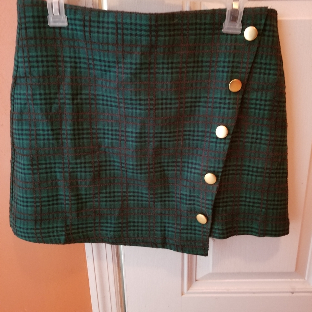 Forever 21 plaid skirt